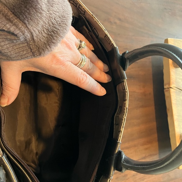 Balenciaga brown logo Tote Bag with COA - Picture 4 of 8